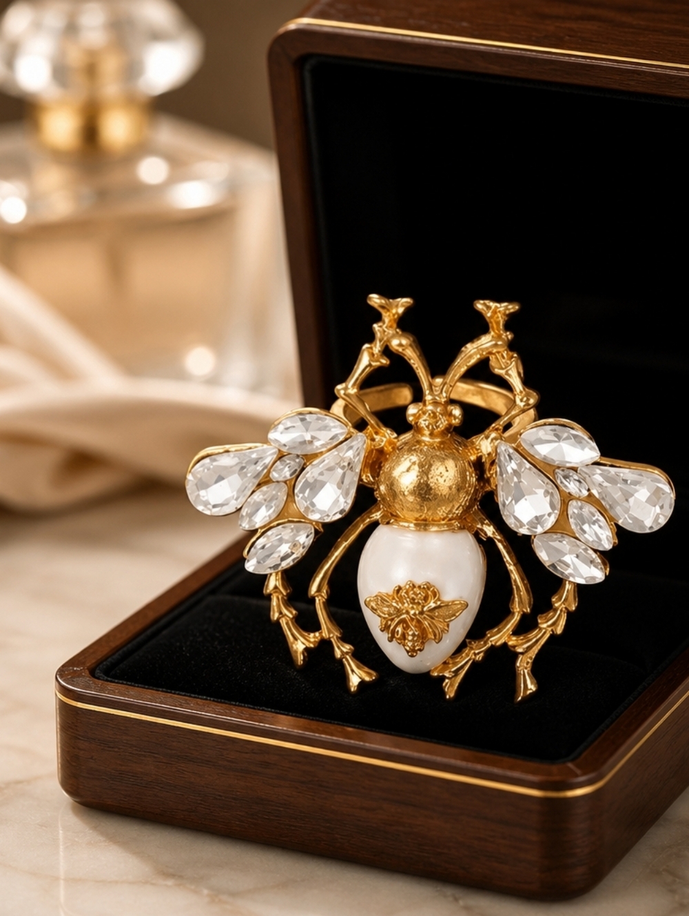 Queen BEE Adjustable Ring